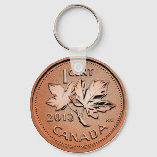 2013 Kanadischer Penny Schlüsselanhänger