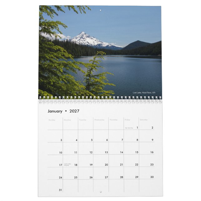 2013 Landschaftskalender Kalender (Jan 2027)