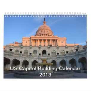2013 (nicht 2025) Hauptstadt Gebäude Calendar Kalender