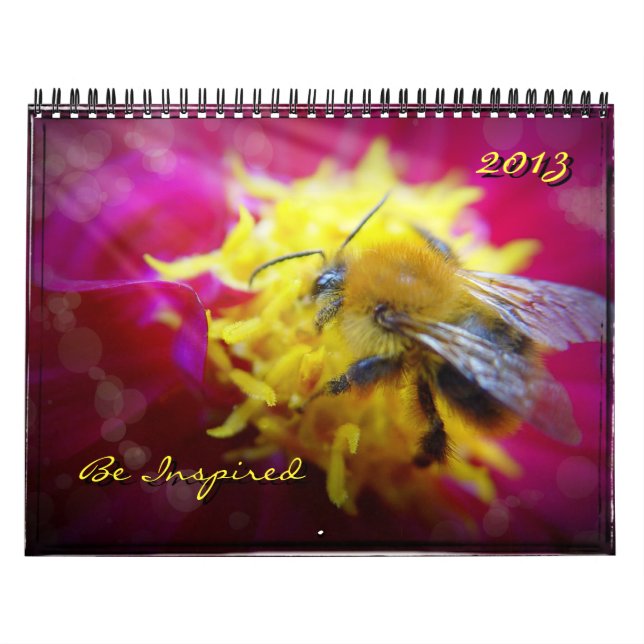 2013 - Schöne Biene, Inspiriert Kalender (Titelbild)