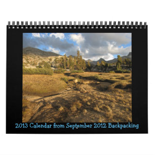 2013 sierras calendrier Marie LK et bassin de Lks