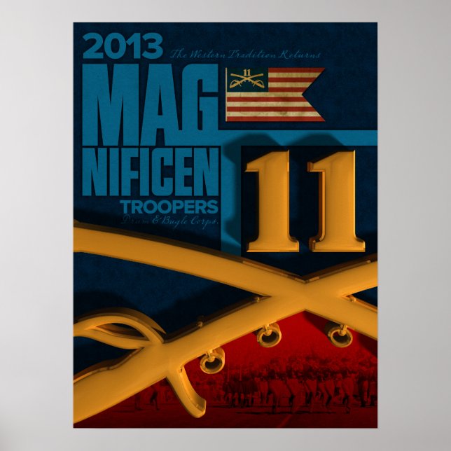 2013 Troopers Poster (Best Size 18x24) (Vorne)