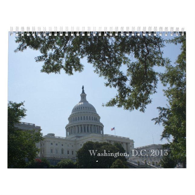 2013 Washington DC Farbfotografie Kalender (Titelbild)