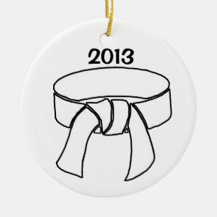 2013 Weiß-Gurt-Verzierung Keramik Ornament