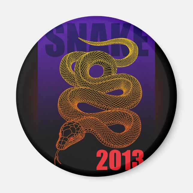 2013snake(a) magnet (Vorne)