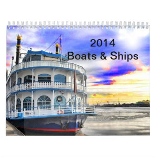2014 bateaux et bateaux de calendrier