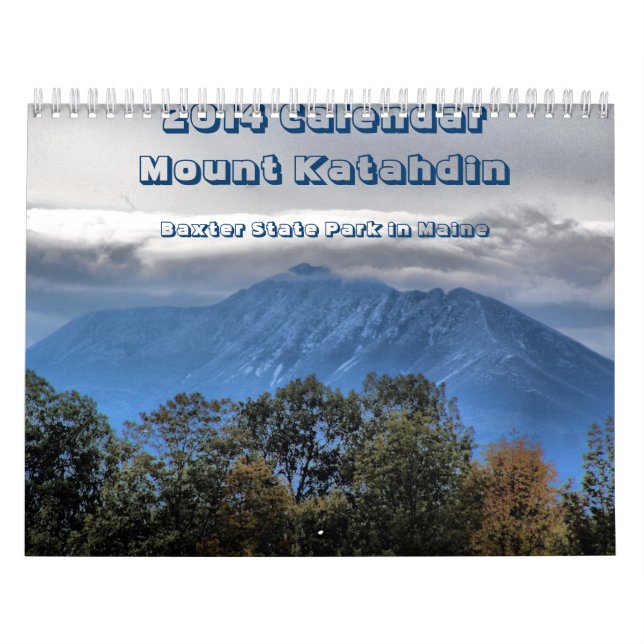 2014 Berg Katahdin Kalender (Titelbild)
