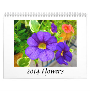 2014 Blumen Kalender