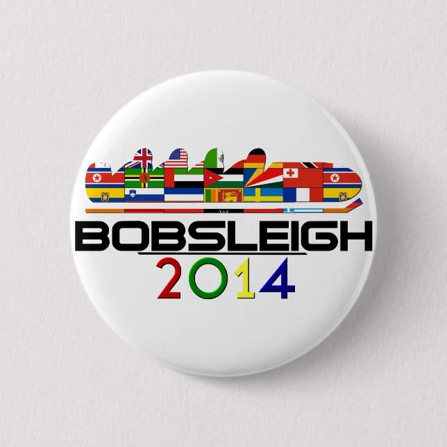 2014: Bobsleigh Button (Vorderseite)