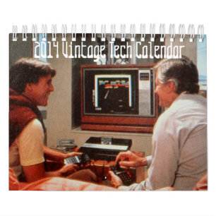 2014 calendriers vintages de technologie