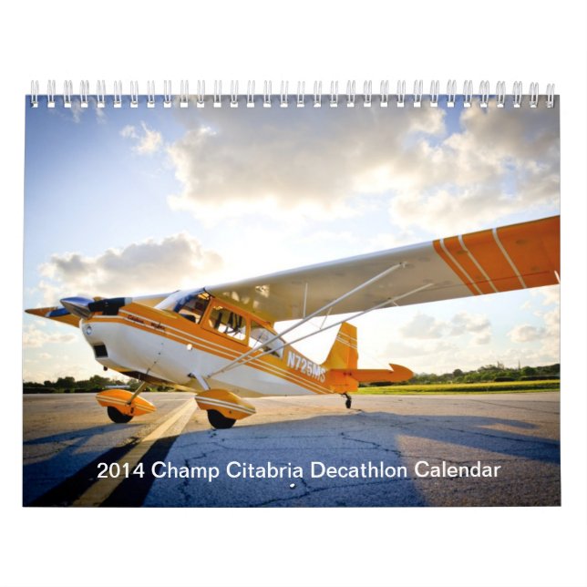 2014 Champion Citabria Decathlon-Kalender Kalender (Titelbild)