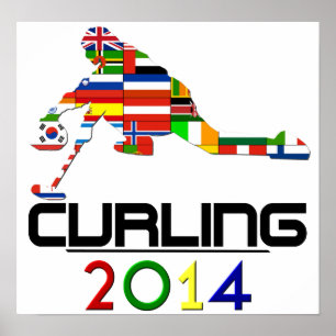 2014: Curling Poster