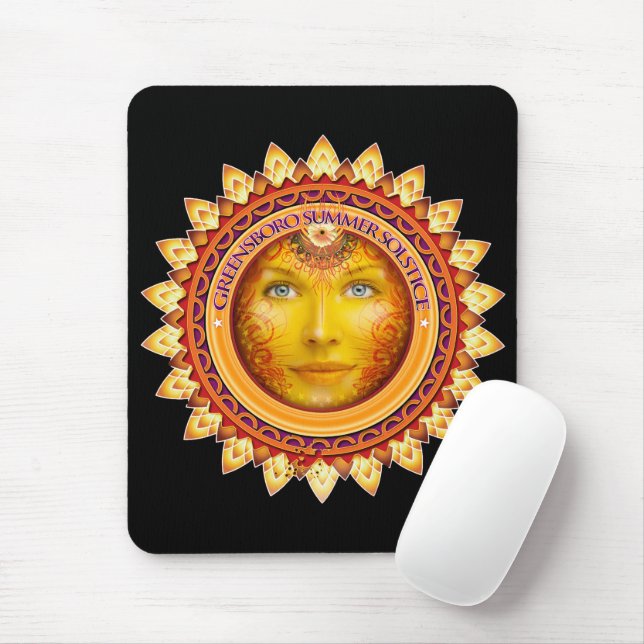 2014 Greensboro Summer Solstice Festival Keepake Mousepad (Mit Mouse)
