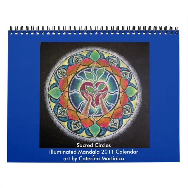 2014 heilige Kreise belichteten Mandala 2013 Kalender (Titelbild)
