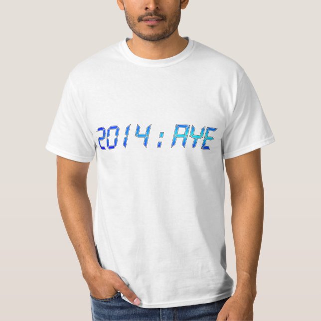 2014: JA - Blau T-Shirt (Vorderseite)