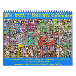 2014 Kalender der Rückenmuskelatrophie (SMA)