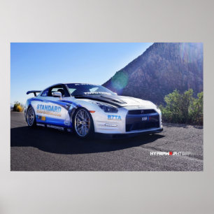 2014 Nissan GT-R in Las Vegas für SEMA Poster