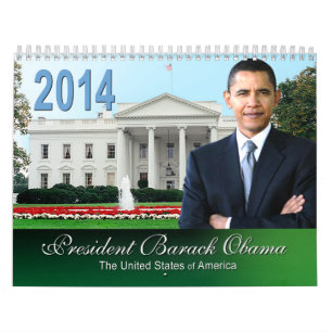 2014 Obama collectible Keepsaké Calendrier II