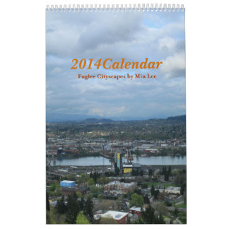 2014 paysages urbains du calendrier | Fuglee par