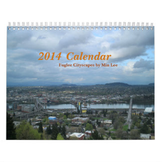 2014 paysages urbains du calendrier | Fuglee par