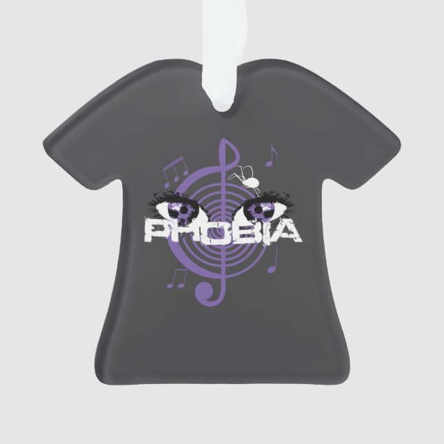 2014 Phobia Shirt-Ornament Ornament (Vorderseite)