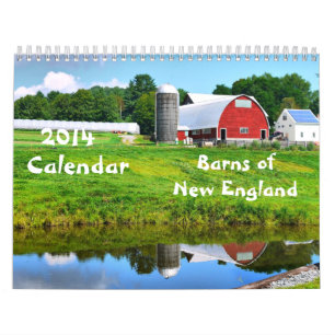 2014 Scheunen Neu-England - 2 Kalender