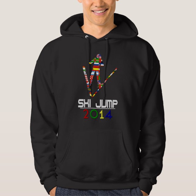 2014: Ski-Sprung Hoodie (Vorderseite)