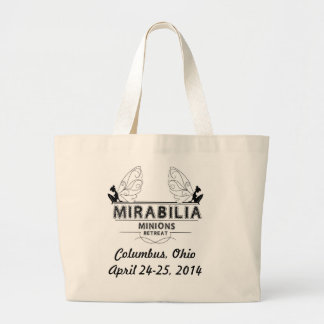 2014 Tasche, schwarze Grafik Jumbo Stoffbeutel