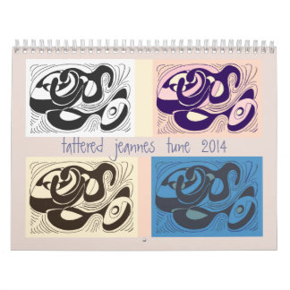 2014 tattered jeannes Melodienkalender Kalender