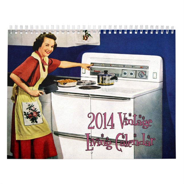 2014 Vintager lebender Kalender (Titelbild)