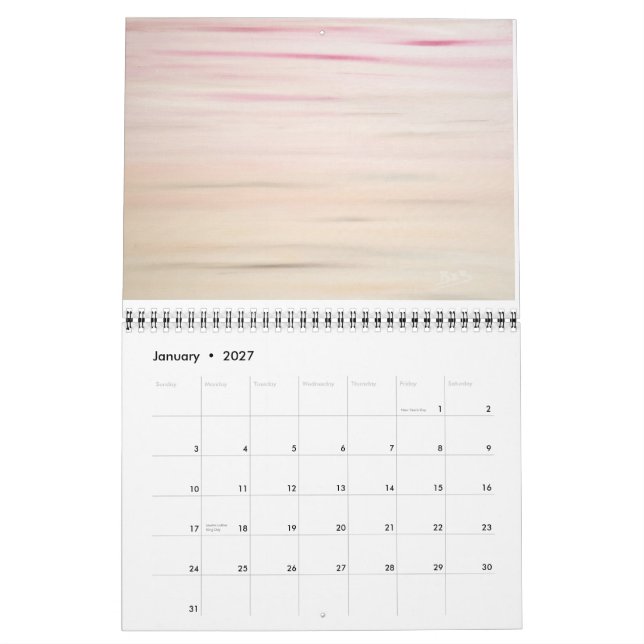 2014 Wandkalender (Jan 2027)