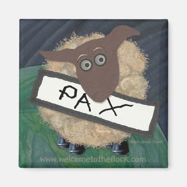 2014 Willkommen im Flock "PAX" Magnet (Vorne)