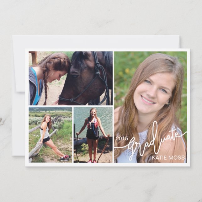 2015 Abschluss Ankündigung 4 Foto Rosa (Vorderseite)