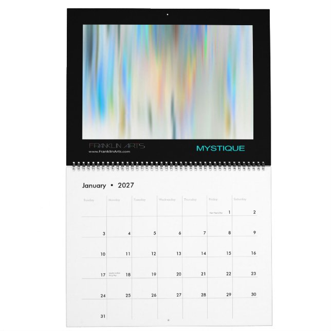 2015 abstrakter Kunst-Kalender Kalender (Jan 2027)