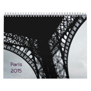 2015 Calender Paris, Frankreich Kalender