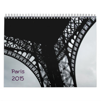 2015 Calender Paris, Frankreich Kalender