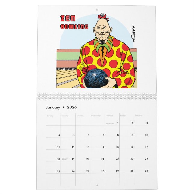 2015 calendriers ÉNERGIQUES par Bill Griffith (Jan 2026)