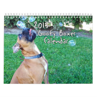 2015 calendriers maladroits de boxeur