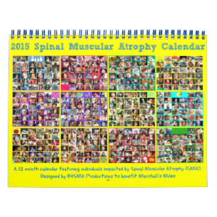 2015 Kalender der Rückenmuskelatrophie