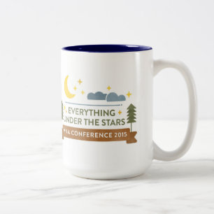 2015 MNA Konferenz-Tasse Zweifarbige Tasse