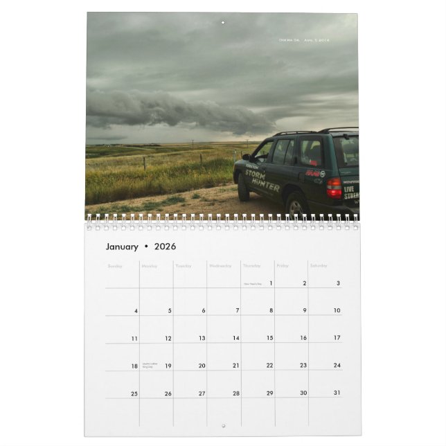 2015 Sturm-Kalender Kalender (Jan 2026)