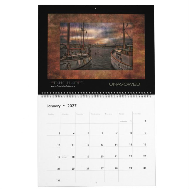 2015 surrealer Landschaftskalender Kalender (Jan 2027)