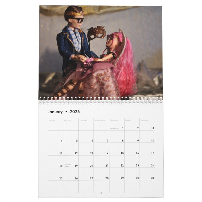 2015 überhaupt nach hohem Puppen-Foto-Kalender Kalender (Jan 2026)