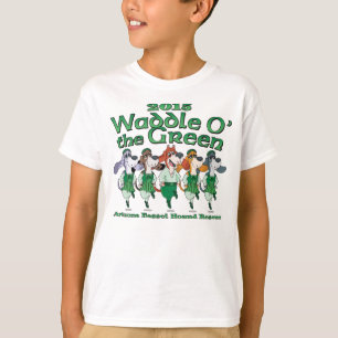2015 Waddle O das grüne Shirt des Kindes