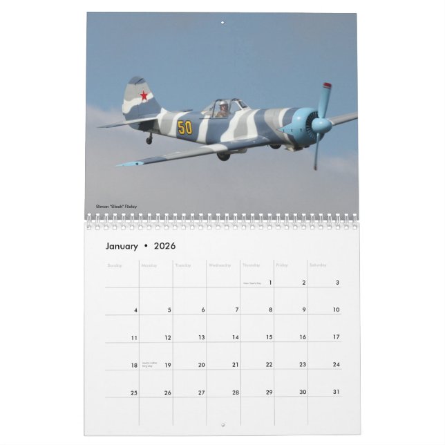 2015 yaks - calendrier de CJ (Jan 2026)