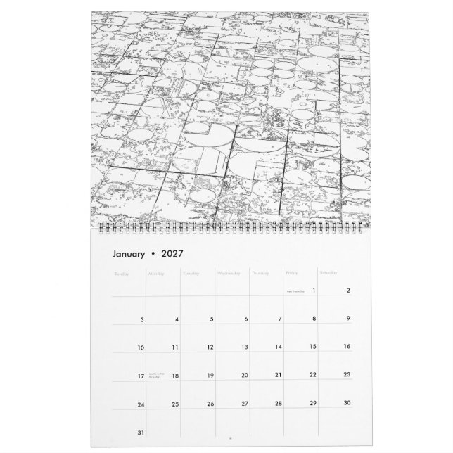 2016 à 2017 calendrier de schéma (Jan 2027)