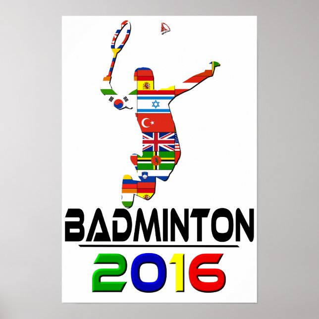 2016: Badminton Poster (Vorne)