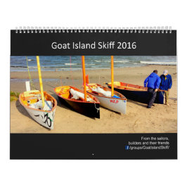 2016 calendrier de skiff d'île de chèvre - 2017