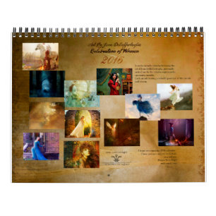 2016 dames dans le calendrier d'art