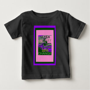 2016 Election Hillary USA Wir sind enger zusammen Baby T-shirt